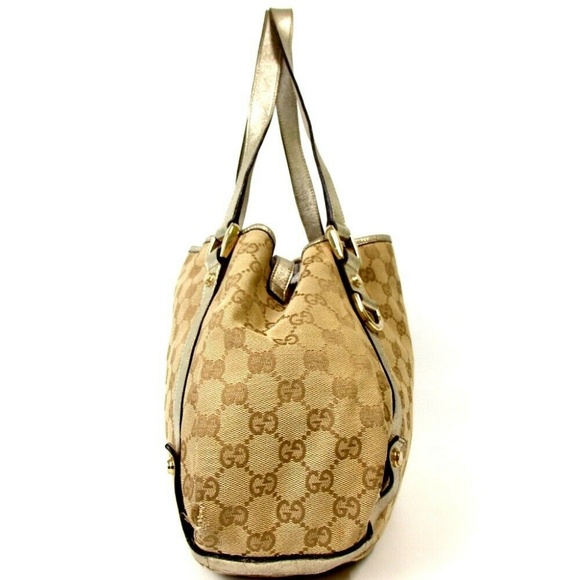 Auth Gucci Gg Canvas Tote Bag Canvas #382G263 - Picture 4 of 7